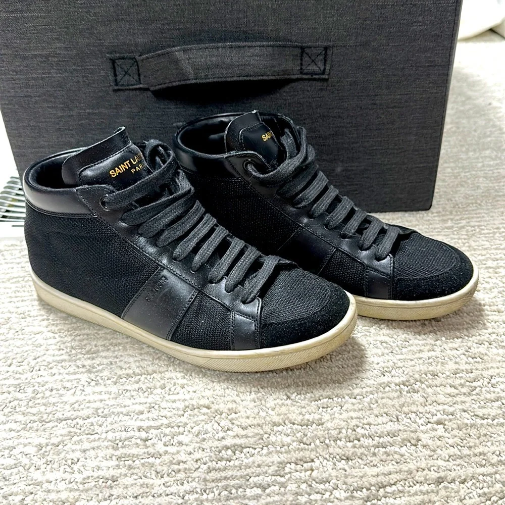 Saint Laurent Women’s Sneakers Size 36.5 - Picture 2 of 3